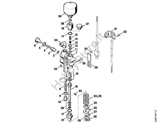Unità  regolatrice di sicurezza Idropulitrice elettrica (RE) RE 600 W della marca STIHL